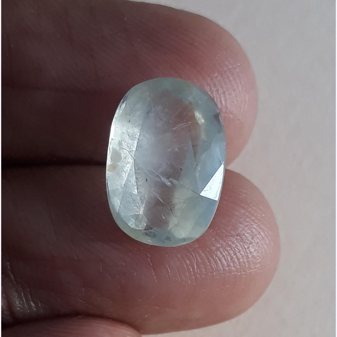 6.25/CT Green Sapphire Stone with Govt Lab Certificate-23310