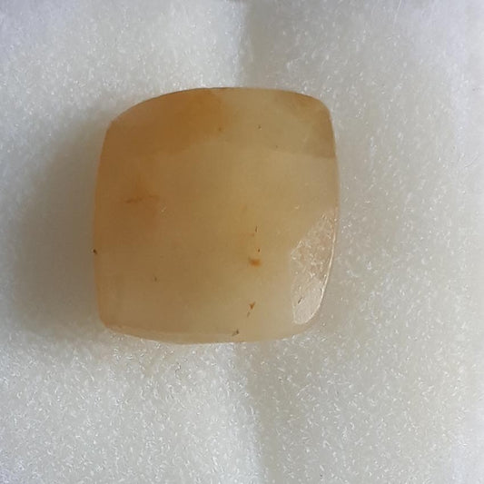 8.84 Ratti  yellow sapphire with Govt Lab Certificate-(1221)