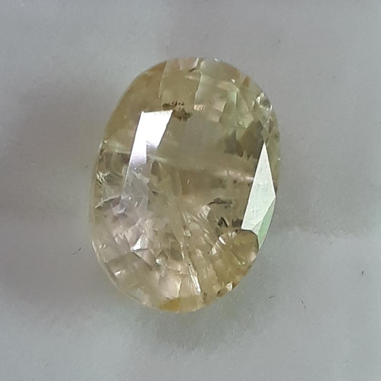 7.48/CT Yellow sapphire with Govt Lab Certificate-56610