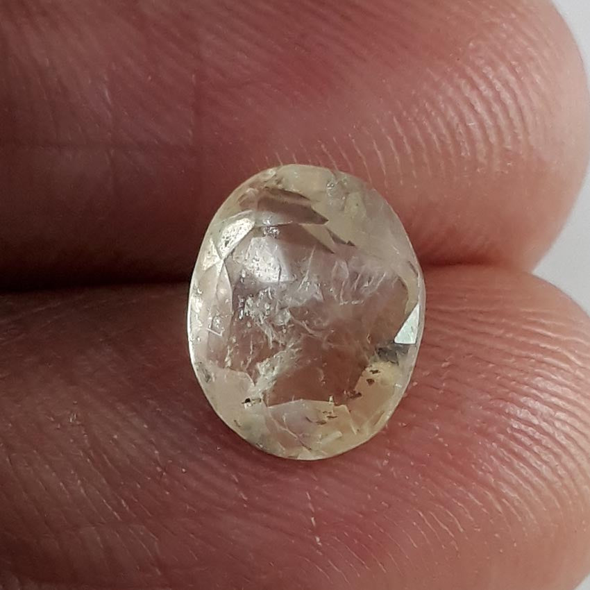 2.98 Ratti  yellow sapphire with Govt Lab Certificate-(6771)