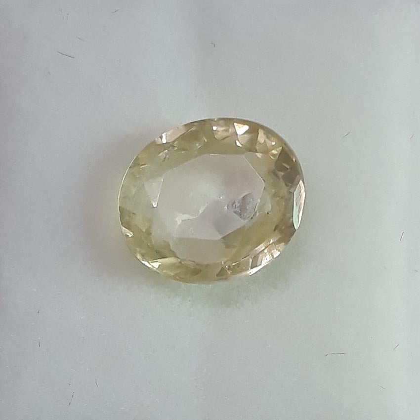 3.23 Ratti  Natural yellow sapphire with Govt Lab Certificate-(YELSA9T)