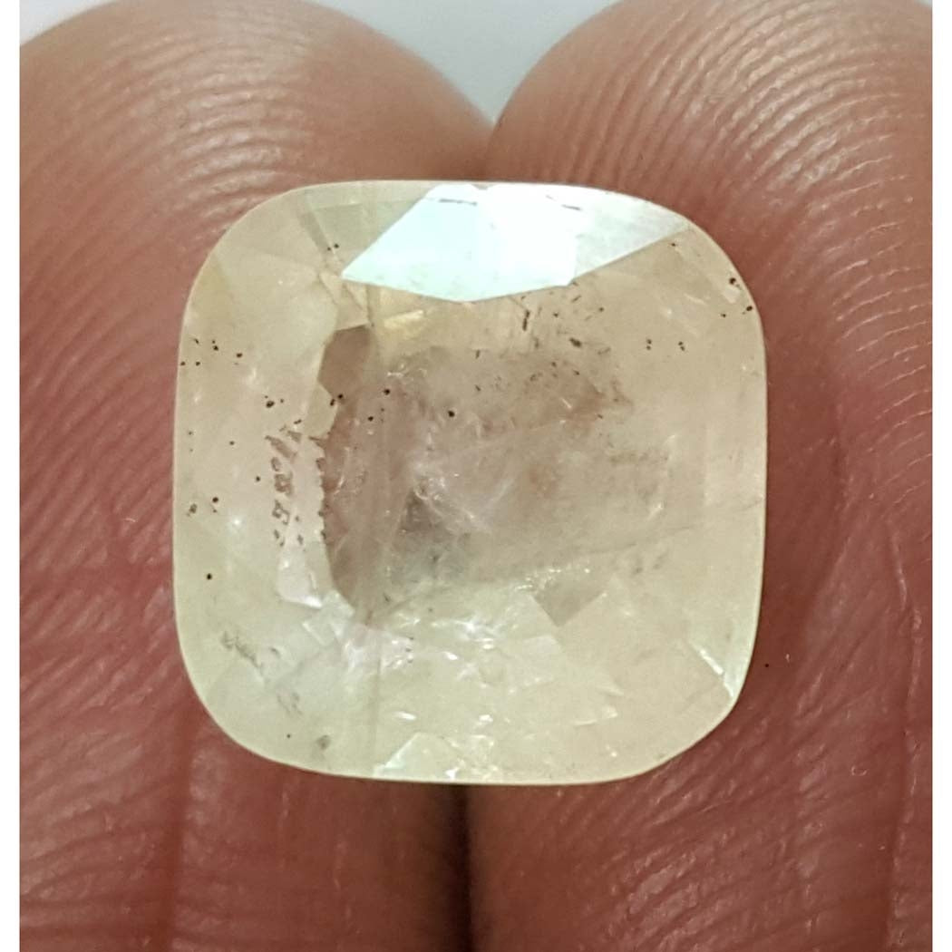 10.01 Ratti  Natural yellow sapphire with Govt Lab Certificate-(6771)