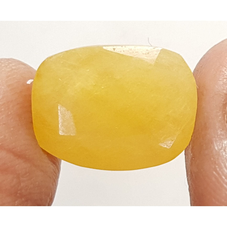 14.10 Ratti Natural Yellow Sapphire with Govt Lab Certificate-(1221)