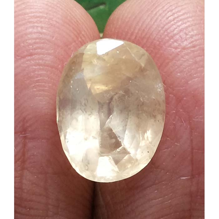 5.76/CT Yellow sapphire with Govt Lab Certificate-YELSA9U