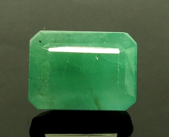 12.65/CT Natural Panna Stone with Govt. Lab Certificate  (6771)