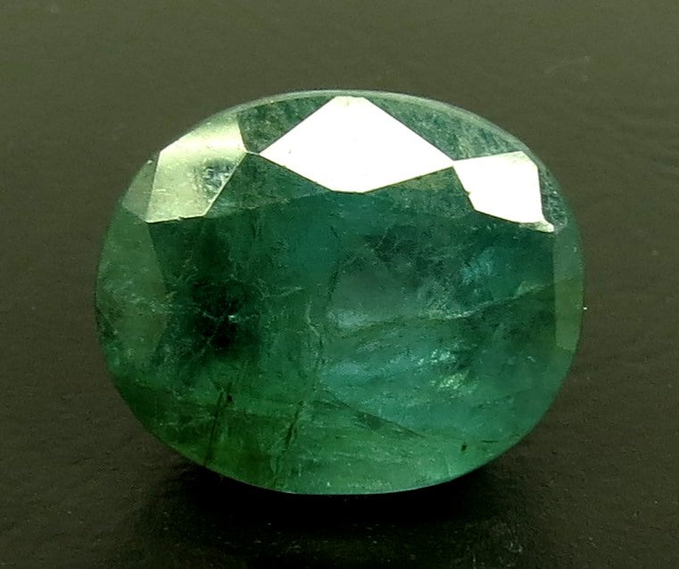 6.57/CT Natural Emerald Stone With Govt. Lab Certified (12210)