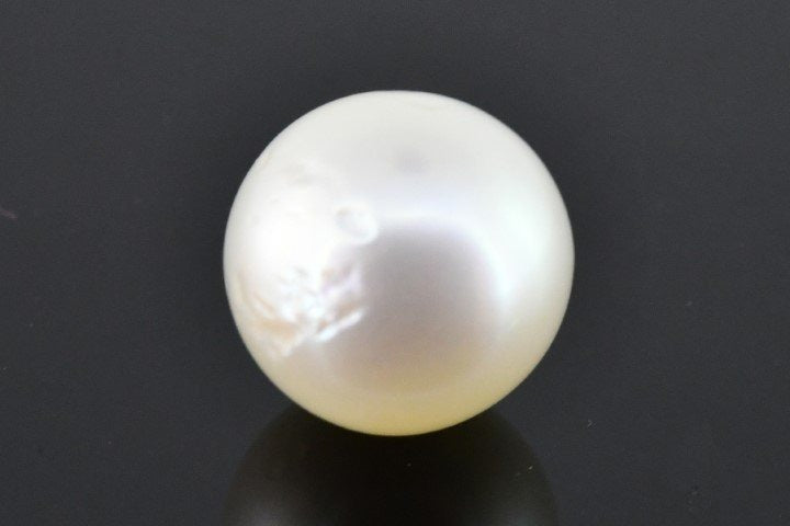 9.61/CT Natural South Sea Pearl with Govt. Lab Certificate (1550)