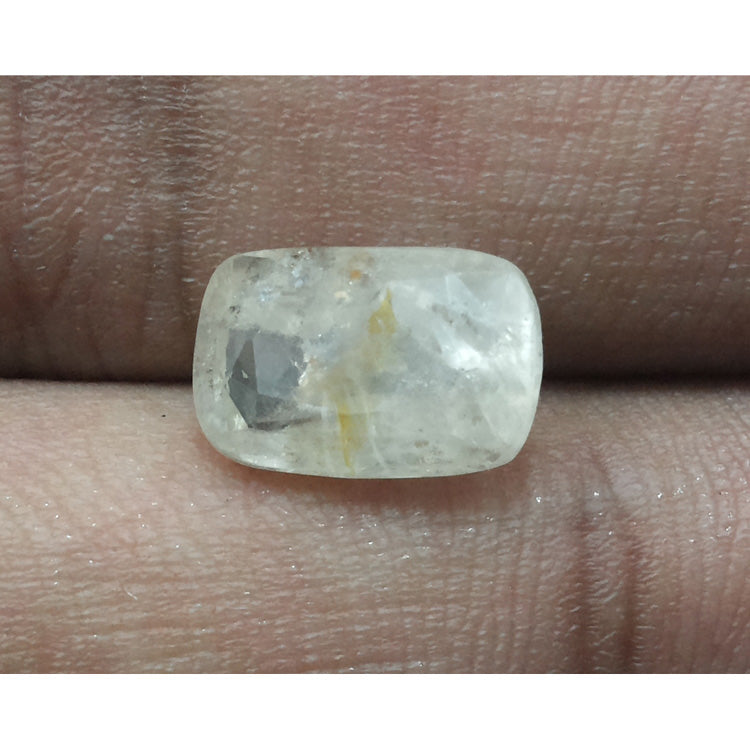 4.91 Ratti Natural yellow sapphire with Govt Lab Certificate-(2100)