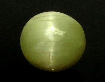 3.07/CT Natural Prehnite cats eye with Govt. Lab certified-(1221)