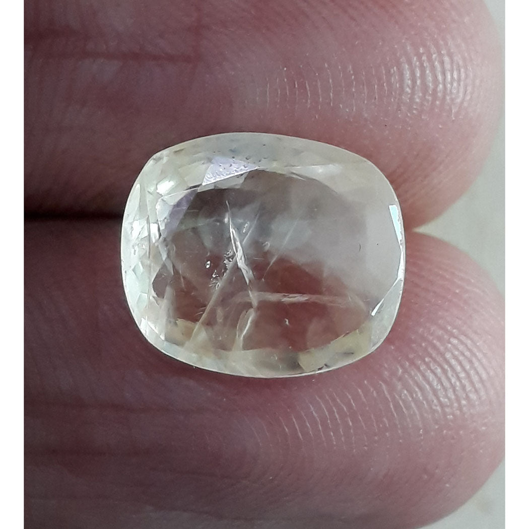 5.71 Ratti  Natural yellow sapphire with Govt Lab Certificate-(6771)