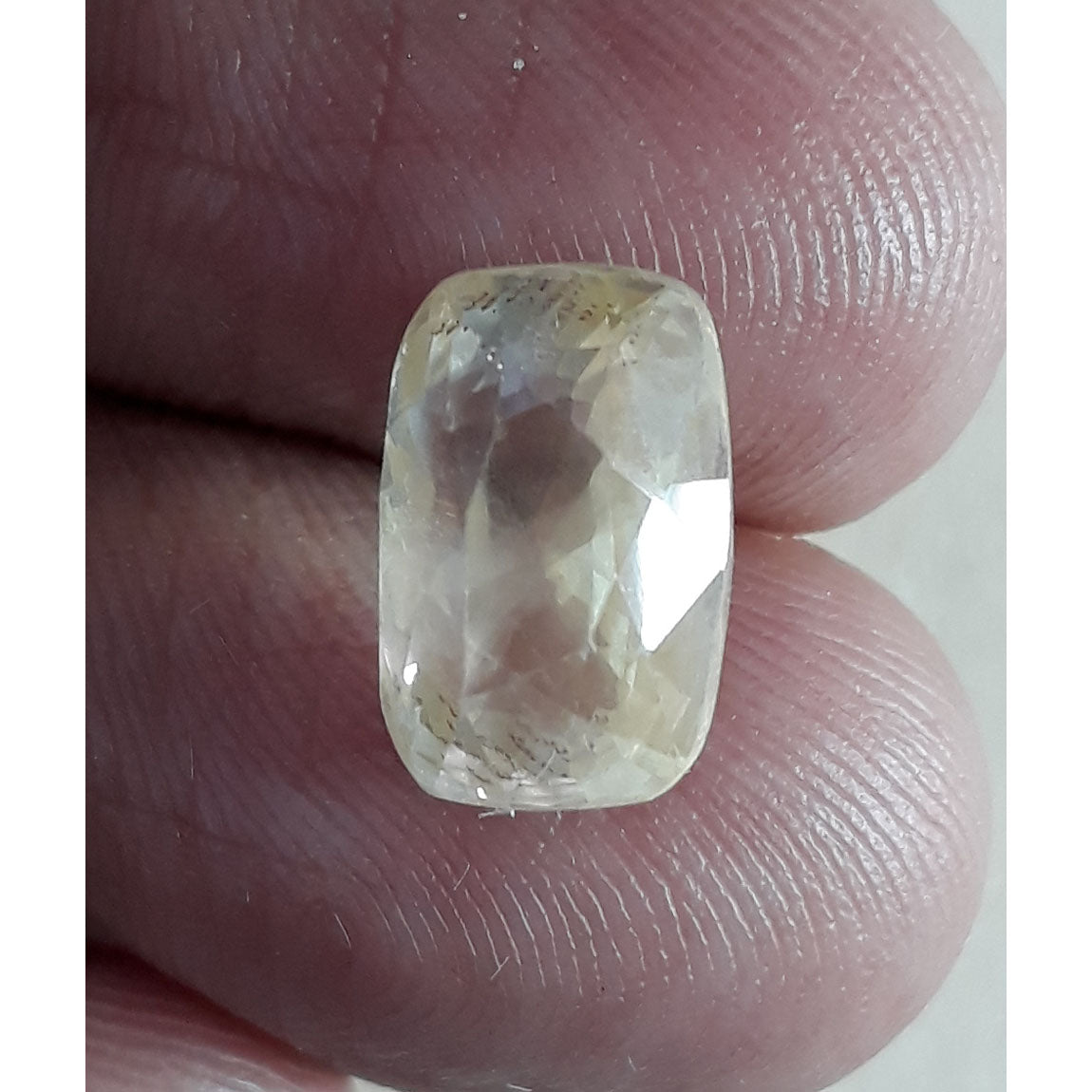 5.43/CT Natural yellow sapphire with Govt Lab Certificate-YELSA9U