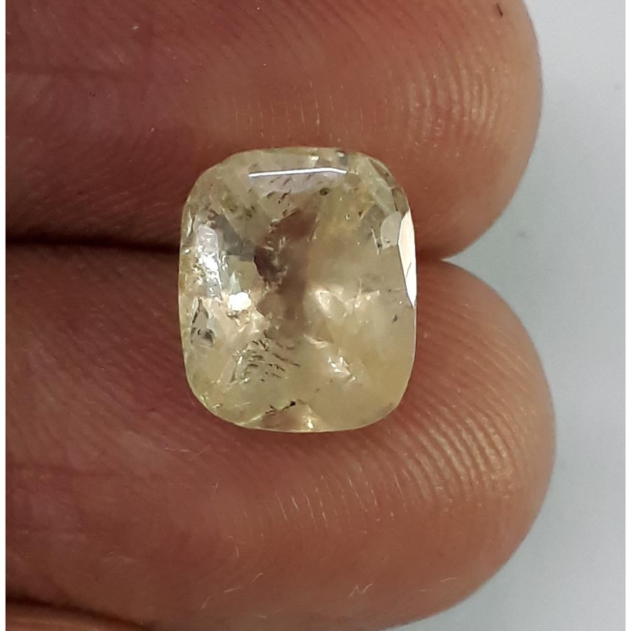 4.21 Ratti  Natural yellow sapphire with Govt Lab Certificate-(YELSA9T)