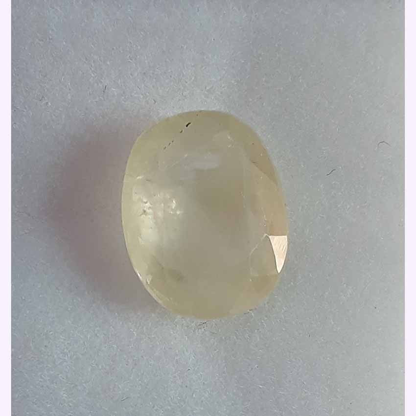 5.59 Ratti yellow sapphire with Govt Lab Certificate-(4551)