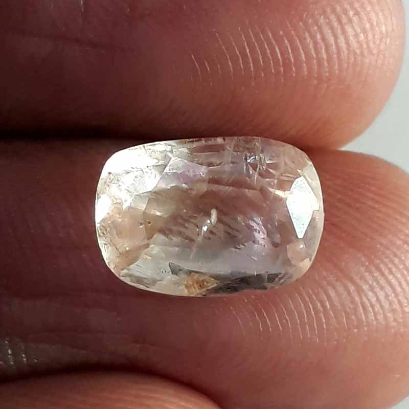 4.11/CT Natural yellow sapphire with Govt Lab Certified-YELSA9U