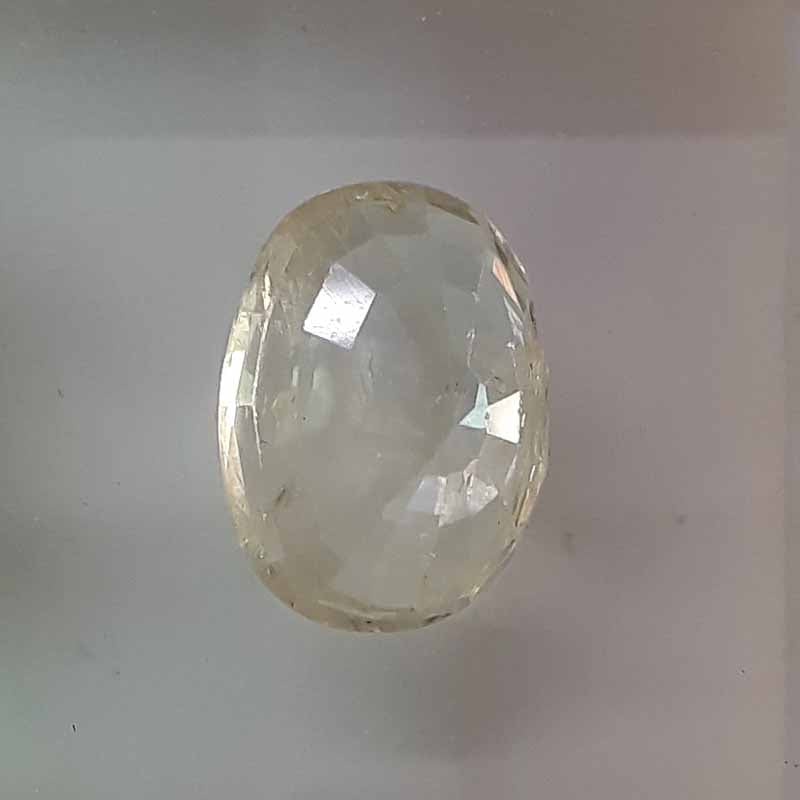 5.45/CT Pukhraj Stone with Govt Lab Certificate-YELSA9U