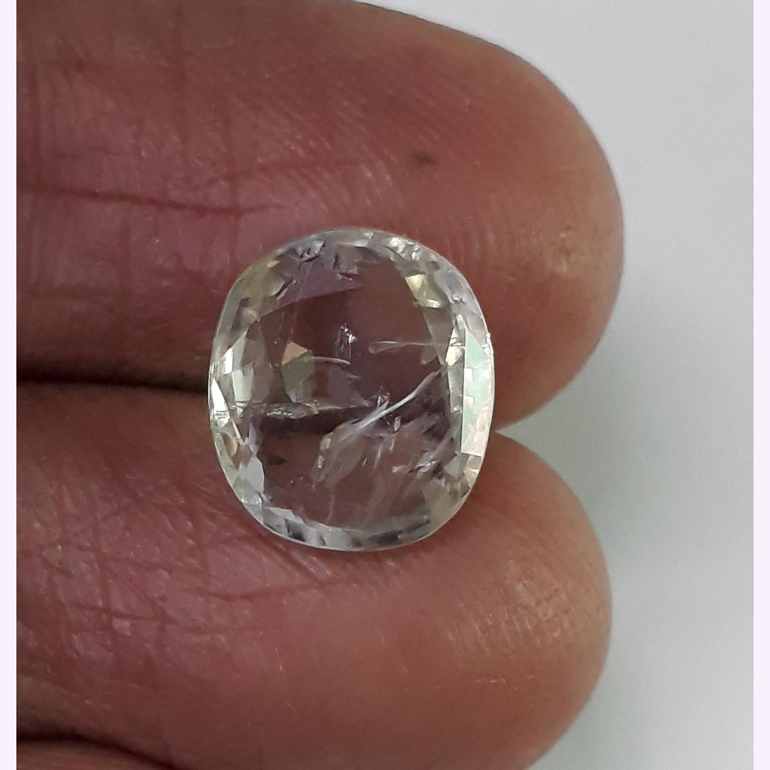 4.83 Ratti Natural Yellow Sapphire with Govt Lab Certificate-(8991)