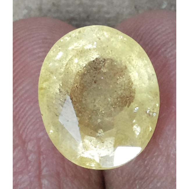 10.21 Ratti  Natural yellow sapphire with Govt Lab Certificate-(15000)