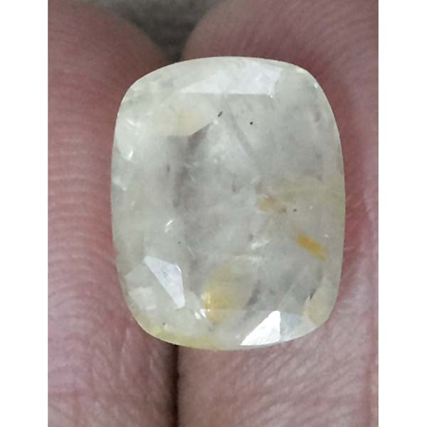 7.04 Ratti  Natural yellow sapphire with Govt Lab Certificate-(6100)