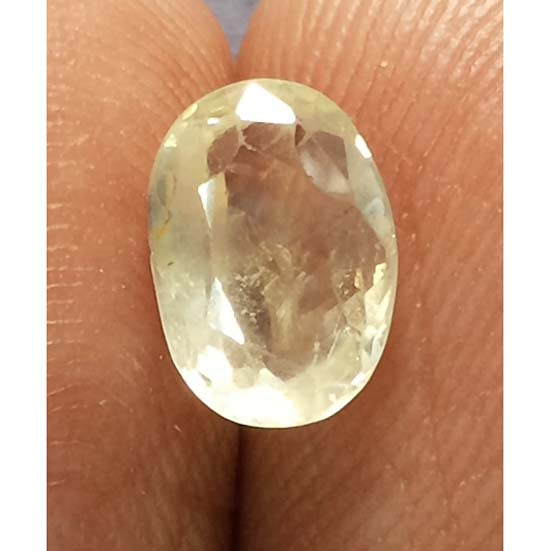 2.08 Ratti  yellow sapphire with Govt Lab Certificate-(YELSA9S)