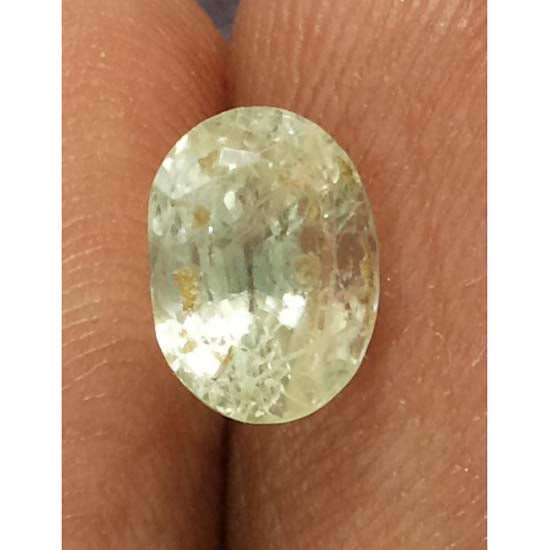 2.18 Ratti  yellow sapphire with Govt Lab Certificate-(8100)