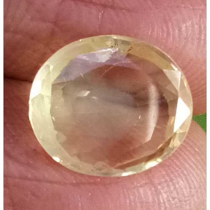 5.03/CT Yellow Sapphire with Govt Lab Certificate-(YELSA9W)