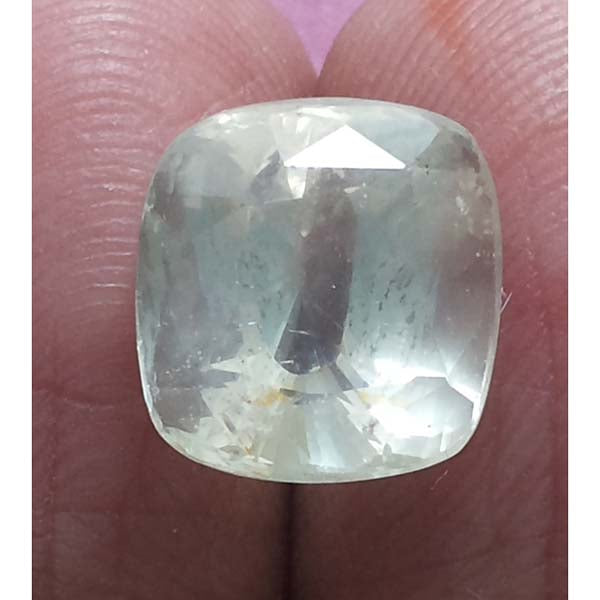 8.34 Ratti  Natural yellow sapphire with Govt Lab Certificate-(11000)