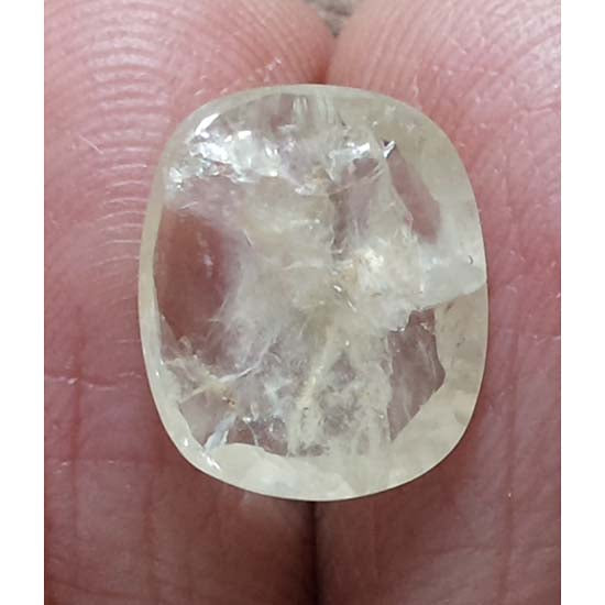 4.40 Ratti  Natural yellow sapphire with Govt Lab Certificate-(4551)