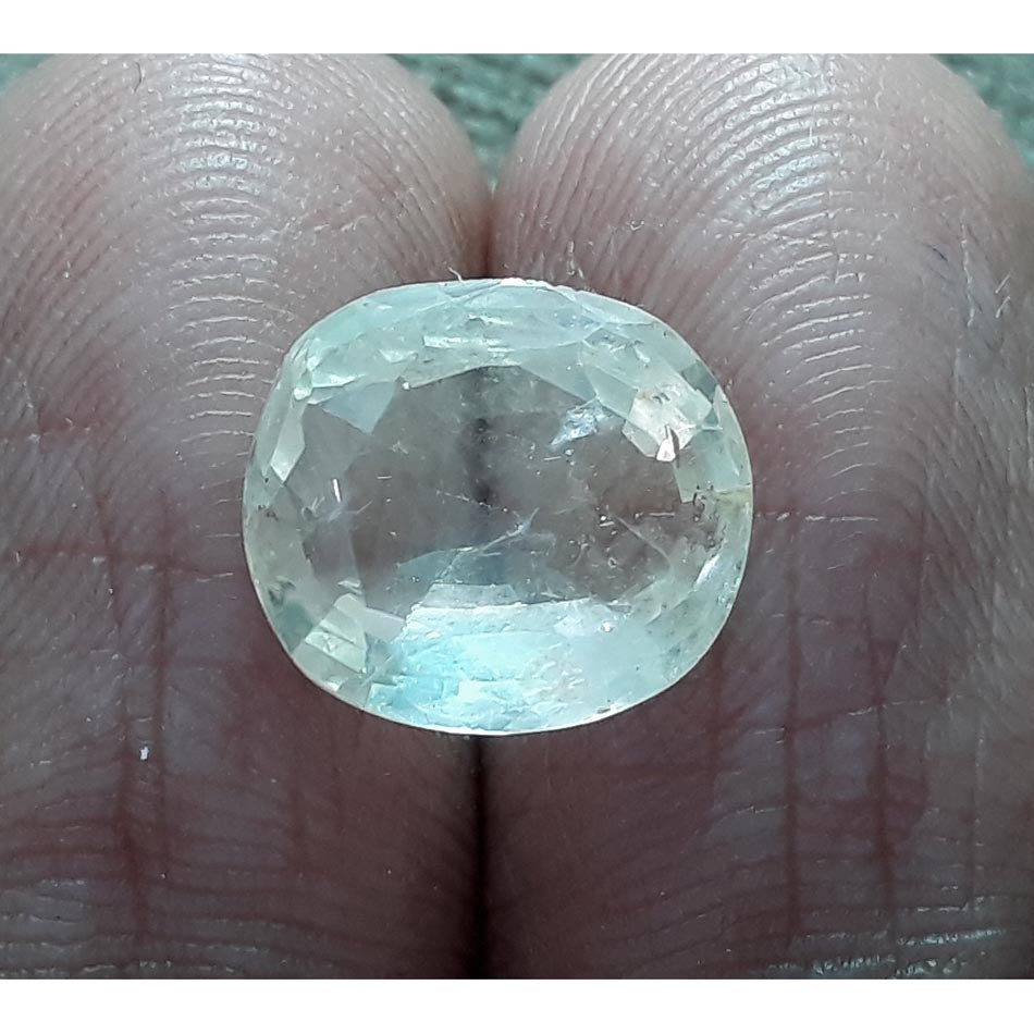 4.86/CT Pukhraj Stone with Govt Lab Certificate-YELSA9U