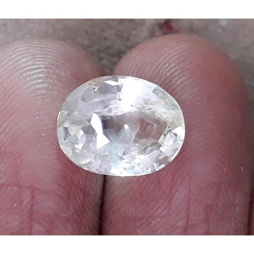 4.70/CT Pukhraj Stone with Govt Lab Certificate-YELSA9V