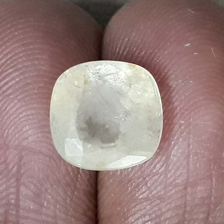 4.88 Ratti  Natural yellow sapphire with Govt Lab Certificate-(6771)