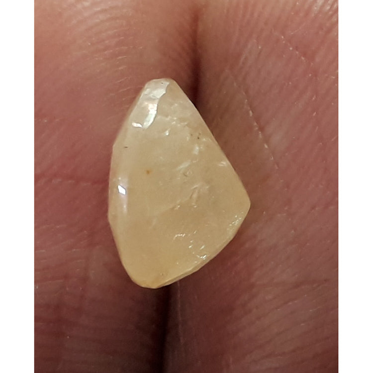 4.96 Ratti  Natural yellow sapphire with Govt Lab Certificate-(4551)