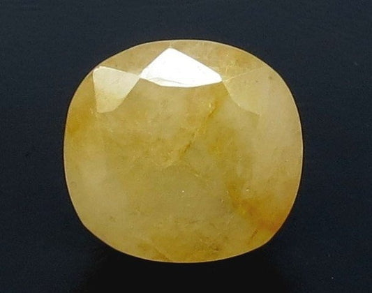 11.25/CT Natural Ceylonese Pukhraj Stone with Govt Lab Certificate-4551