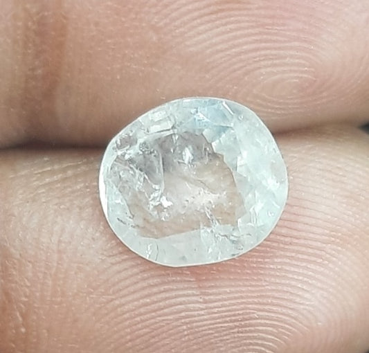 3.99/CT Natural Ceylonese Pukhraj with Govt Lab Certificate-6771