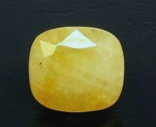 8.21/CT Natural Ceylonese Pukhraj Stone with Govt Lab Certificate-4551