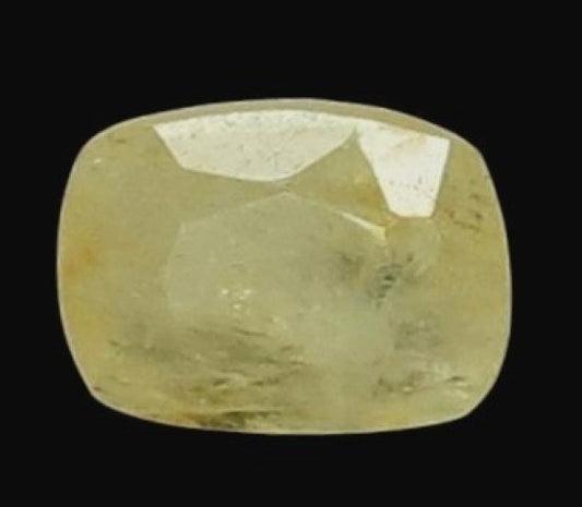 3.68/CT Natural Ceylonese Pukhraj with Govt Lab Certificate-6771