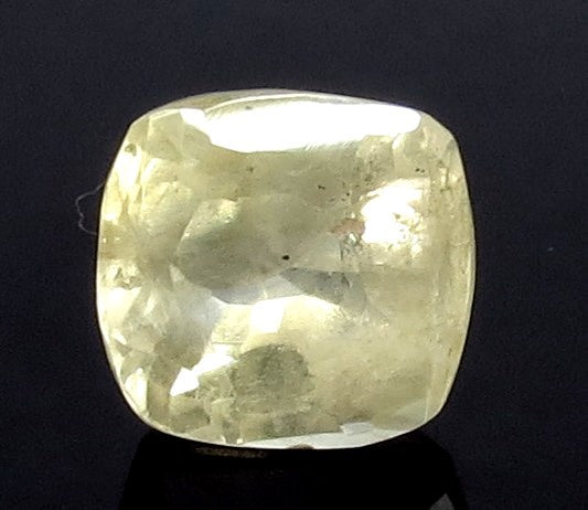 4.98/CT Natural Ceylonese Pukhraj with Govt Lab Certificate-YELSA9U