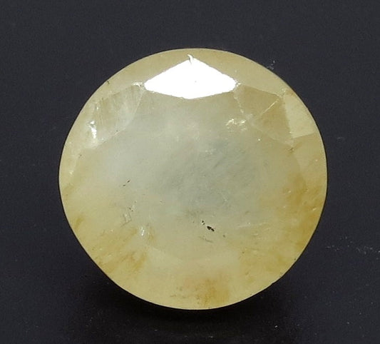 11.00/CT Natural Ceylonese Pukhraj with Govt Lab Certificate-4551