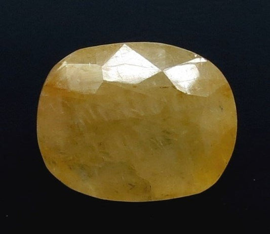 9.30/CT Natural Ceylonese Pukhraj Stone with Govt Lab Certificate-4551