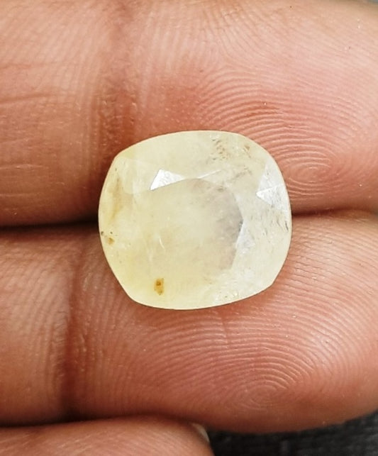 8.55/CT Natural Ceylonese Pukhraj with Govt Lab Certificate-6771