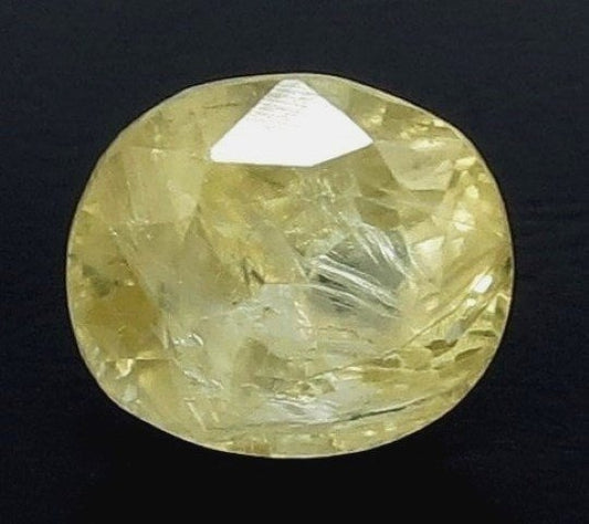 4.62/CT Natural Ceylonese Pukhraj with Govt Lab CertificatE-YELSA9R