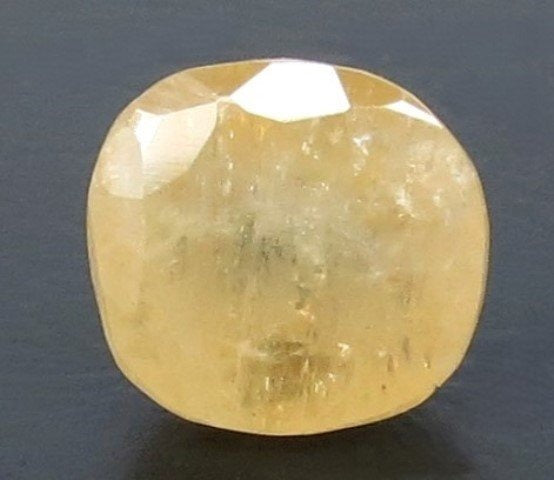 4.56/CT Natural Ceylonese Pukhraj with Govt Lab Certificate-6771