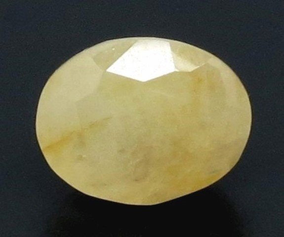 5.82/CT Natural Ceylonese Pukhraj with Govt Lab Certificate-4551