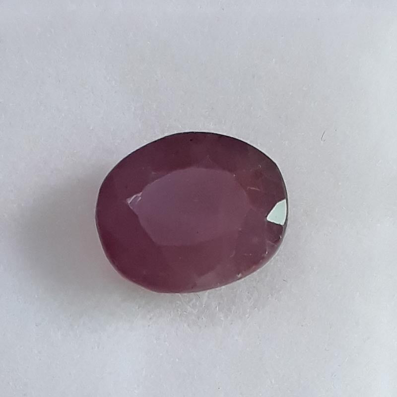 4.34 Ratti Natural New Burma Ruby with Govt. Lab Certificate