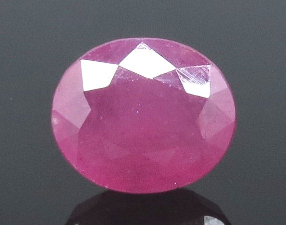 4.94/CT Natural Mozambique Ruby with Govt. Lab Certificate-BLUSA9U