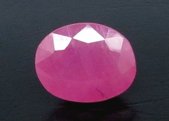 4.00/CT Natural Mozambique Ruby with Govt. Lab Certificate (23310)