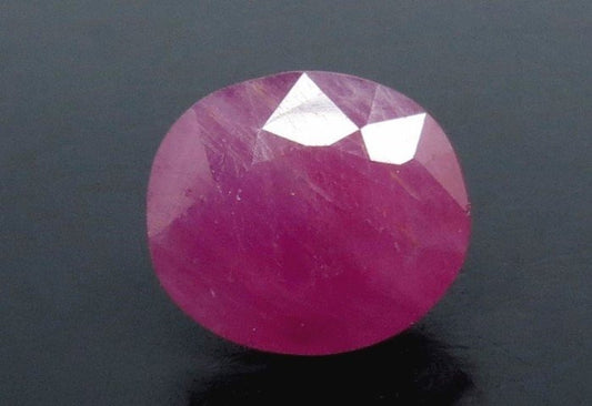 5.87/CT Natural new Burma Ruby with Govt. Lab Certificate (4551)