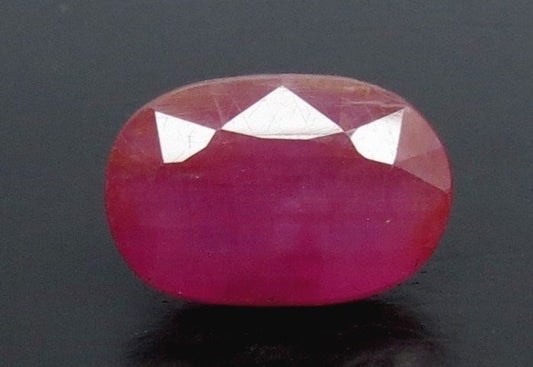 4.86/CT Natural Mozambique Ruby with Govt. Lab Certificate (23310)