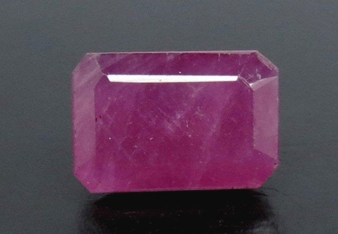 5.77/CT Natural Mozambique Ruby with Govt. Lab Certificate (12210)