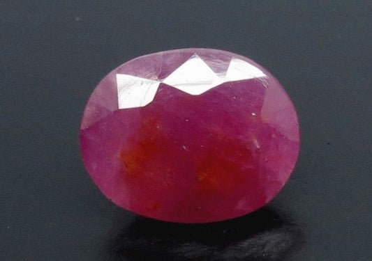 10.00/CT Natural Mozambique Ruby with Govt. Lab Certificate (12210)