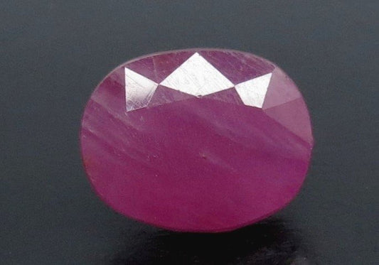 5.78/CT Natural Mozambique Ruby with Govt. Lab Certificate (12210)